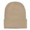 DonDon Men's Hat, Women's Winter Hat, Beanie, Classic Design, beige