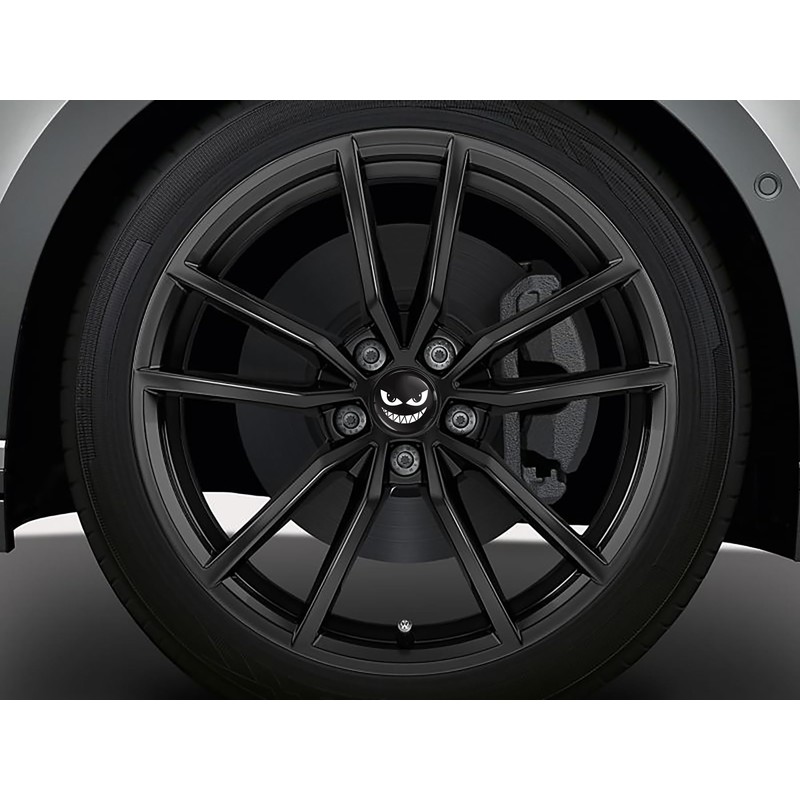 SkinoEu 4 x 60 mm Universal Alloy Wheel Hub Caps