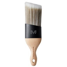 Maverick 133 Series X Paint Brush 2" Short Stubby Professional Angled Cut Oval Memex Head with FSC Wood 2 inch