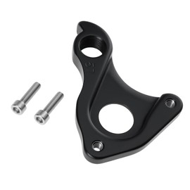 ECSiNG 1 Set Bicycle Derailleur Hanger with Screws DH-053 Compatible with Merida One Twenty 27.5 Black