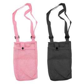 Alnicov 2-Pack Water Bottle Sling Carry Case with Adjustable Straps Nylon Water Bottle Sling for Hiking Camping Walking Sports Gym