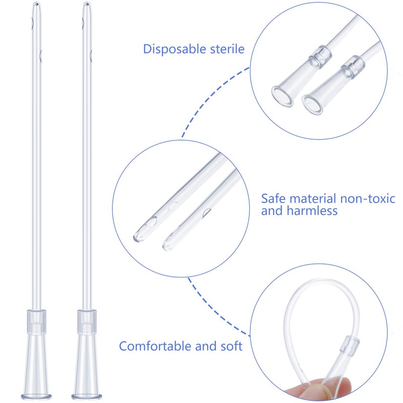 White PVC Replacement Tube Supplies Colon Tubes Kit Clear Replacements