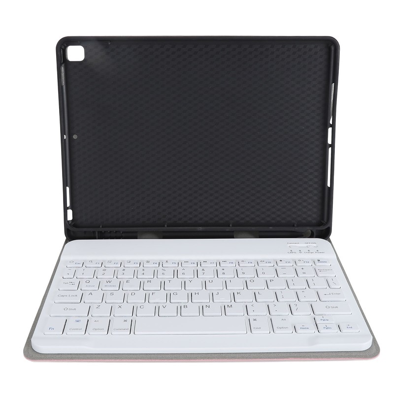 Wireless Bluetooth Keyboard with Magnetic Case Pencil Holder for IOS