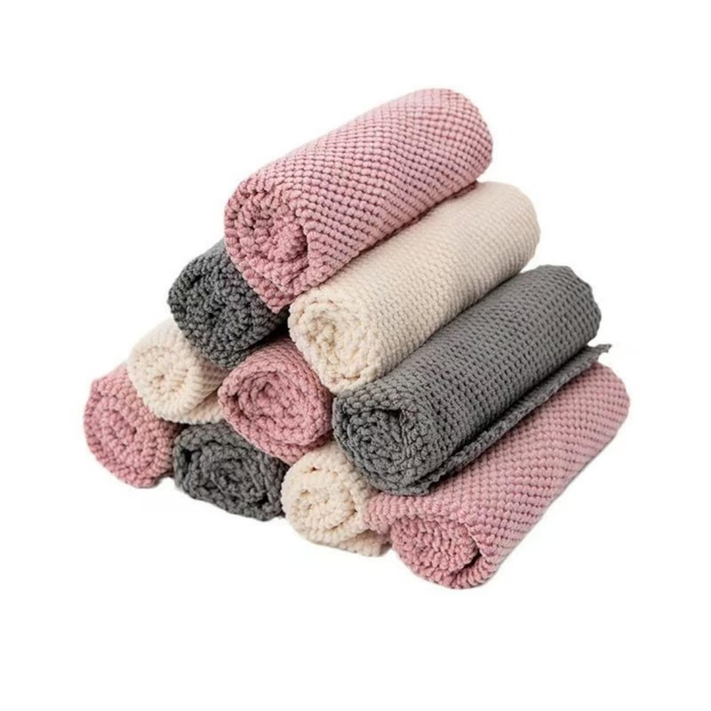 Microfiber Cleaning Cloth, 5 Pcs (30CMx30CM) - High Performance -