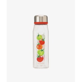 Afternoon Tea Living JJ47 TOMATO Clear Water Bottle, 13.5 fl oz (400 ml), One Color