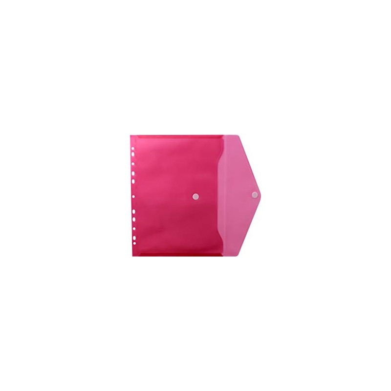 EXXO by HFP 35346 Document Folders Transparent Red A4 Document