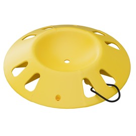 Wiltec Jockey Wheel Underlay Round 305 mm up to 1995 kg, HDPE Jockey Wheel Bracket for Jockey Wheel up to Diameter 150 mm, Wheel Chock Jockey Wheel for Trailers and Caravans