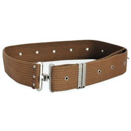 HERITAGE LEATHER 2 1/4" WIDE COTTON WEB BELT Up to 46.1 inches (117 cm) 501