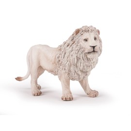 Papo WILD ANIMAL KINGDOM Figurine, 50185 Large White Lion, Multicolour