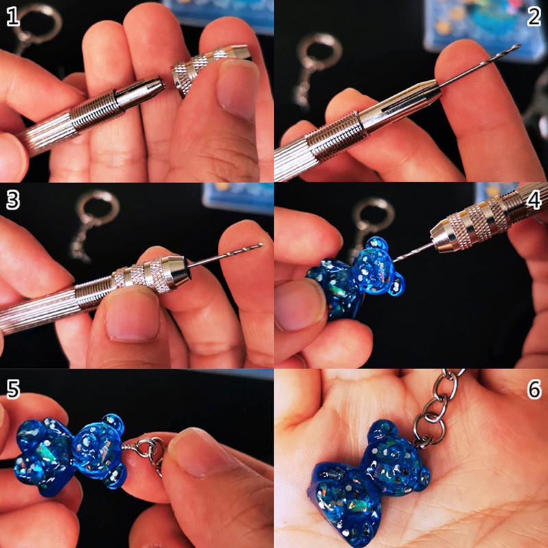 Silicone Mold Epoxy Resin Jewelry Findings Decoration DIY Making Tool