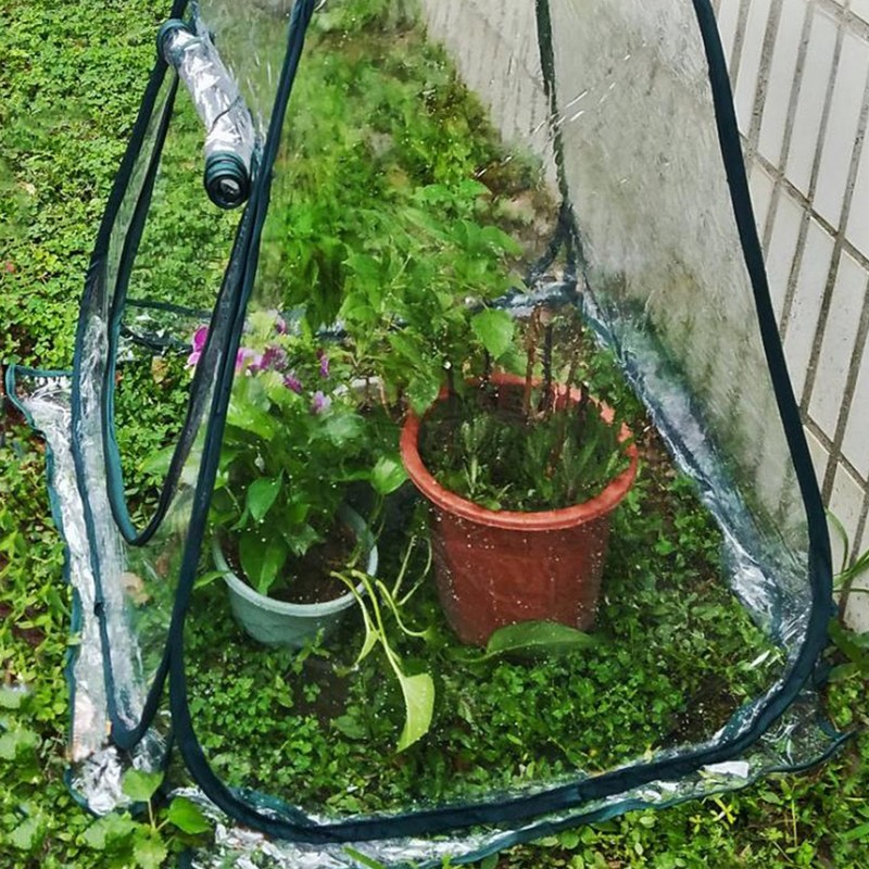 Mini Waterproof Garden Plants & Flowers Cover Tent Transparent PVC