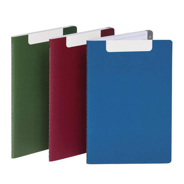 Oxford Password Book 3 Pack, Username and Password Organizer, Dark Purple, Blue and Green Journals with Label Area, Sewn Binding, 4" x 6" Size (71011)
