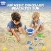 TOY Life 30 Pcs Dinosaur Fossil Beach Toys for Kids