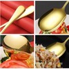 YSHIGUING 3 Pcs Stainless Steel Large Buffet Serving Spoons, Serving