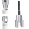 BOXOB 2-in-1 PVC Plastic Pipe Threader Kit, Integrated Internal &