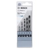 Bosch Professional 5 Piece PointTeQ Hexagonal Drill Bit Set, for