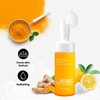 Veecent 150ml Turmeric & Kojic Acid Foaming Facial Cleanser with
