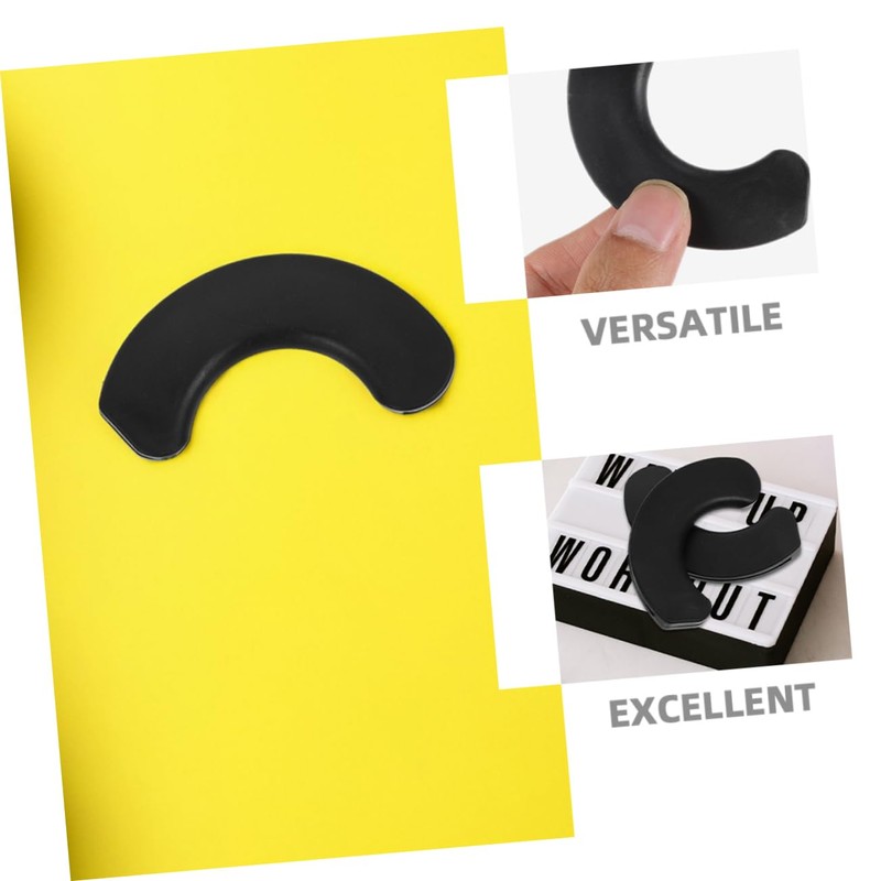 SUPVOX 12pcs Dumbbell Cushion Pads for Shock Absorption Multi-Functional Fitness