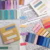 ANDSHUAI Haftnotizen,Sticky Notes Pastell,Sticky Notes,Index Tabs,Sticky Notes Transparent,Sticky Tabs,Book Tabs,Annotating