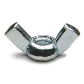 Wing Nuts Zinc Plated Steel - 7/16"-14 - Qty-25