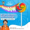 Rainbow Round Lollipops Swirl 18 PCS - Bulk Swirl Lollipops