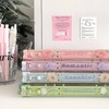 BetterJonny Sticker, Transparent, Large Size, 6-Hole Storage Binder, Star Pattern