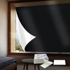 Blackout Curtain No Drill Blinds, 57" W x 118" L