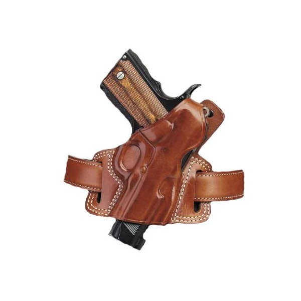 Galco Silhouette High Ride Holster for S&W N FR .44 Model 29/629 4-Inch (Tan, Right-Hand)