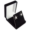 925 Solid Sterling Silver Starfish 16mm Post Stud Earrings –