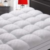 Queen Mattress Topper Extra Thick Cooling Pillow Top Support for
