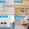 PYBTOOL Utility Hooks for Garage Wall, Heavy Duty Garage Storage