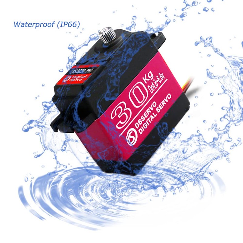 30 kg Digital Servo Motor High Torque Stainless Steel Gear