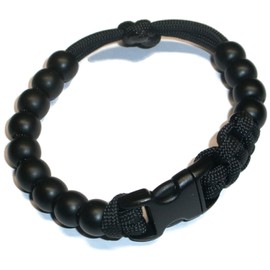 RedVex Pace Counter Bead Bracelet - (ungutted paracord model) - Choose Your Color and Size - Customization Available