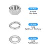 METALLIXITY Hex Nuts Assortment Kit (9/16"-12 Hex Nuts with 9/16