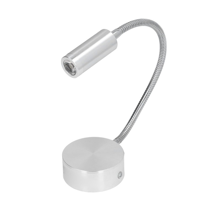 LED Spotlight 3W 4000K Work Reading Wall Light Aluminum with