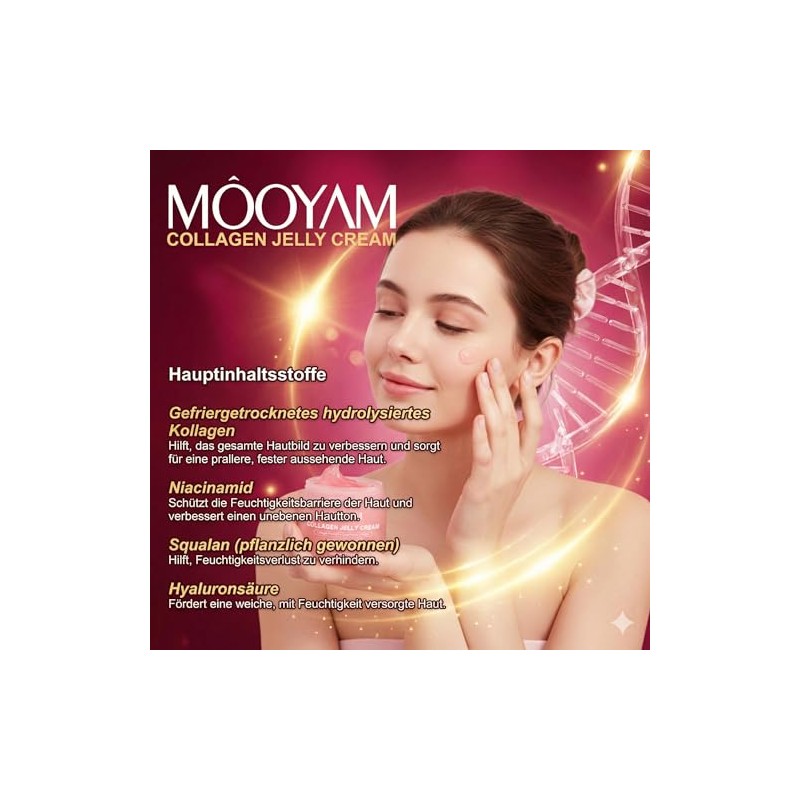Collagen Jelly Cream - 100 ml Face Cream with Hydrolysed