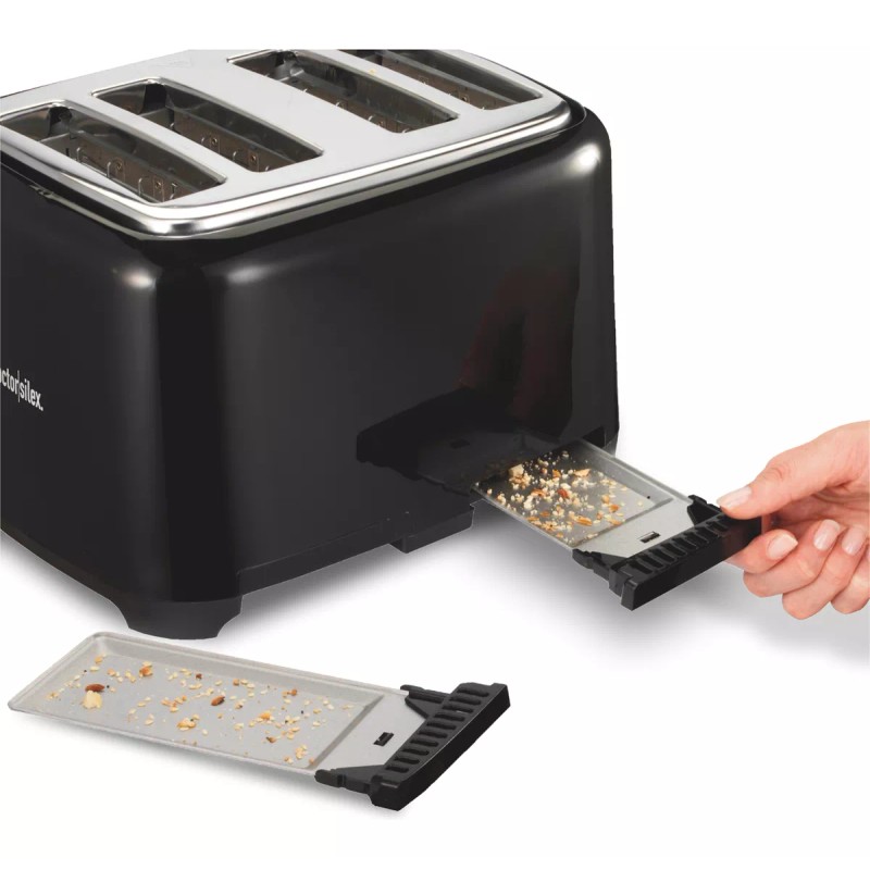 Proctor Silex Tostador De 4 Rebanadas Proctor Sílex Negro Mod:
