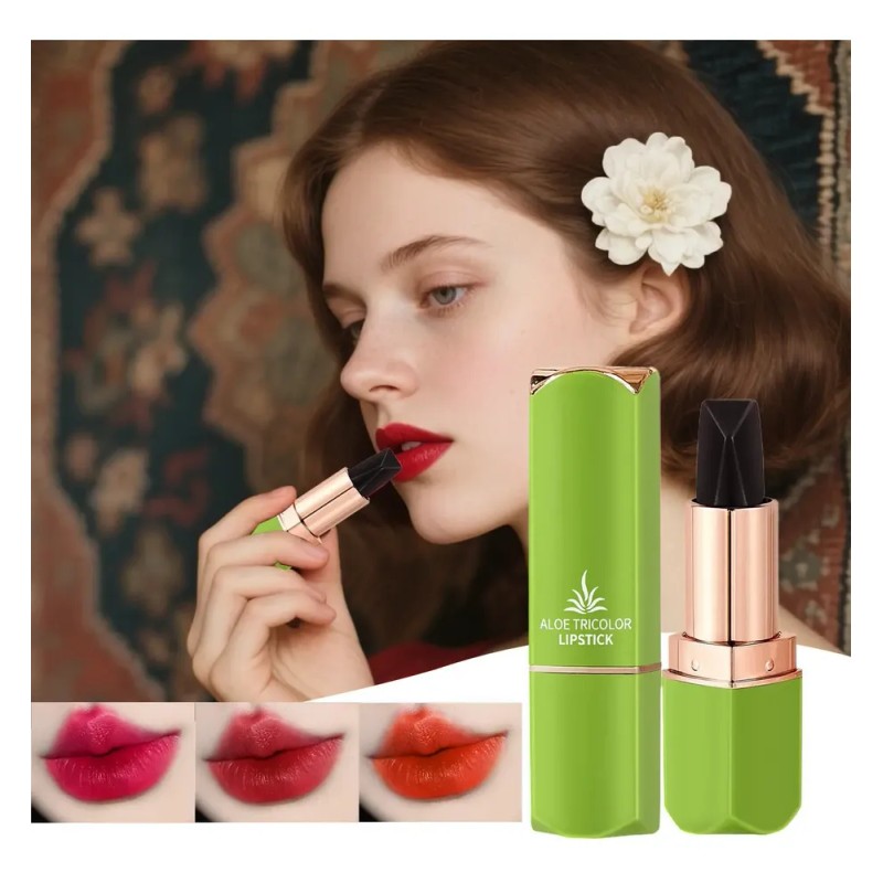 Barra De Labios De Larga Duración Brillo Labial De Color