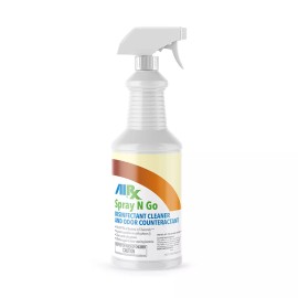 AirX Spray N Go Disinfectant Cleaner And Odor Counteractant - 1 Quart