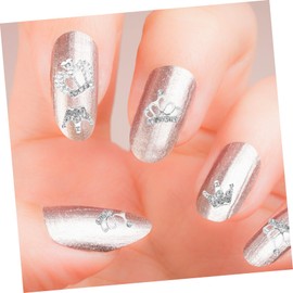 Vaguelly 12pcs Crown Rhinestone Nail Art Studs DIY Manicure Decorations Elegant Manicures Ornament for Eye Catching Nail Designs for Parties and Special Occasions