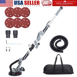 Garvee Electric Drywall Sander 800-1700RPM Variable Speed 800W Motor Sander Sanding Pad