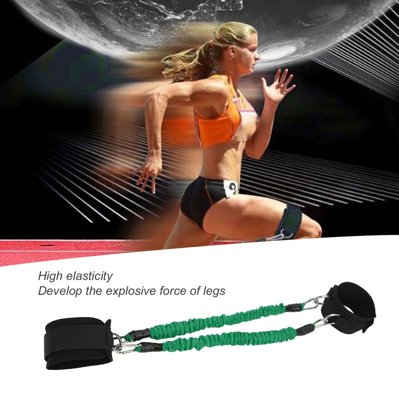 2Pcs Fitness Ankle Straps High Elasticity Durable Increase Muscle Strength