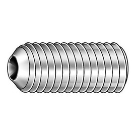 Socket Set Screw, Cup, 6-32x3/16, PK5