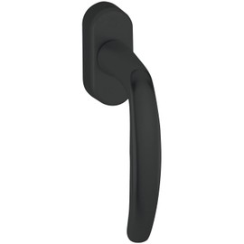 HOPPE Atlanta-Secustik 10772928 Window Handle VK 7 x 32-42 mm Matt Black Aluminium Matt Black