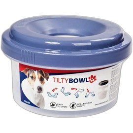 TiltyBowl TILTYBowl Dog Bowl, M, Pigeon Blue