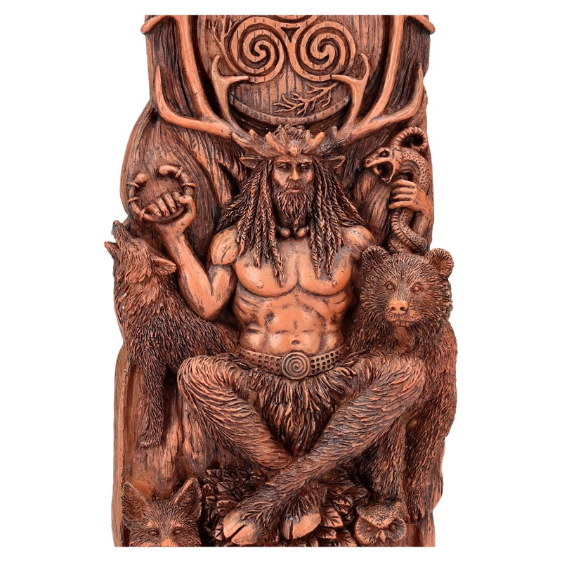 Figuren Shop GmbH Cernunnos - Hand Painted Polyresin Sculpture of