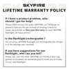 SKYFIRE [New] Skyfire Flashlight 2011 Outdoor Lighting Reverse Charging Safety