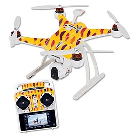 MightySkins Skin Compatible with Blade Chroma Quadcopter – Feathers | Protective, Durable, and Unique Vinyl Decal wrap Cover | Easy to Apply, Remove, and Change Styles | Made in The USA