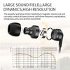 SoundMAGIC E80D USB-C インイヤーステレオヘッドホン、L字型プラグ、インラインコントローラー、メタルハウジング、10mmダイナミックドライバー、防水、防塵、ブラック。