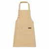 Canvas Work Apron for Cooking and Crafts – Adjustable Cross-Back